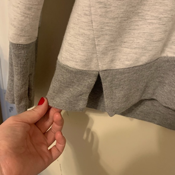 Gray athletic sweatshirt - Picture 2 of 5